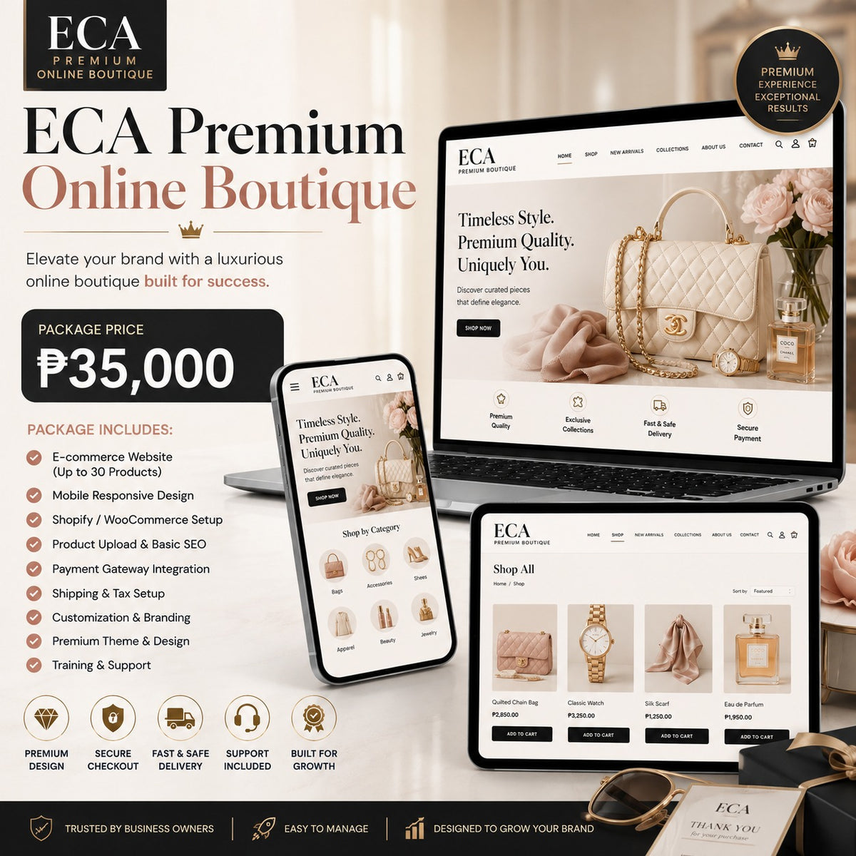ECA Premium Online Boutique